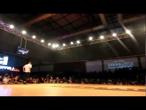 Eurobattle 2012 - Popping Final - Poppin J(Korea) vs Silvio(Portugal)