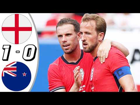 England 1-0 New Zealand