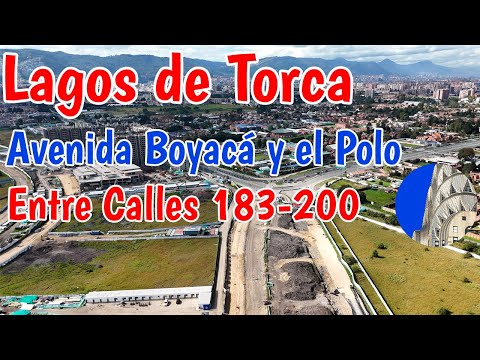 Así va la Avenida Boyacá entre calles 183 y 200 Avenida el Polo Lagos de Torca