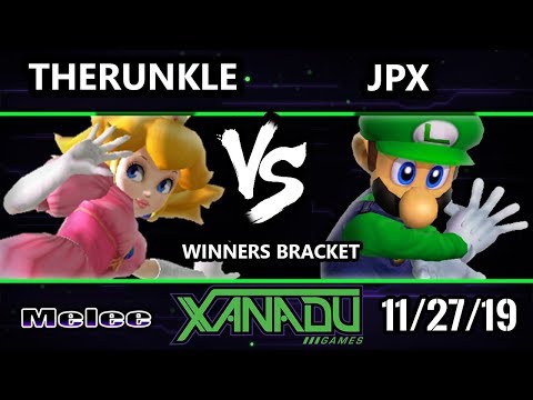 S@X 330 SSBM - Therunkle (Peach) Vs. JPX (Luigi) Smash Melee Winners Rd 1