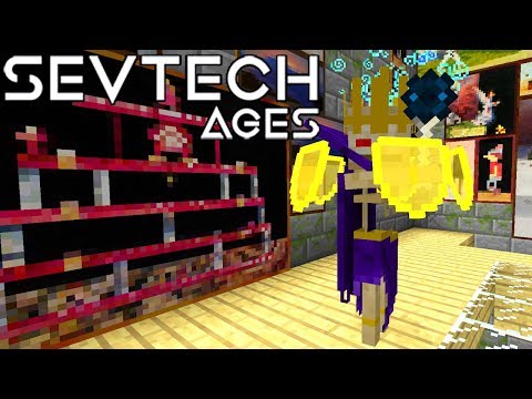 Lich BOSS & Mushroom Maze! - Minecraft SevTech Ages #31