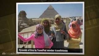 preview picture of video 'Pyramids of Giza - Giza, Egypt'