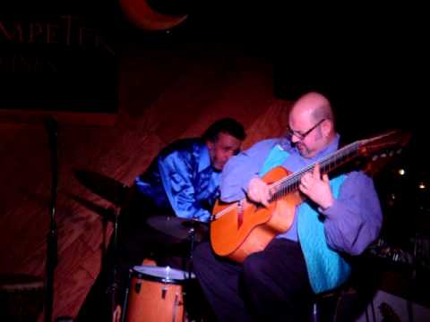Michele Ramo (8 String Guitar) & Guilherme Franco (Percussion) "Talk Of The Waves" (Part 2)