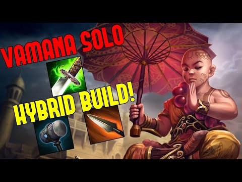 BIG BABY DAMAGE!! Vamana Solo Gameplay | Smite Conquest
