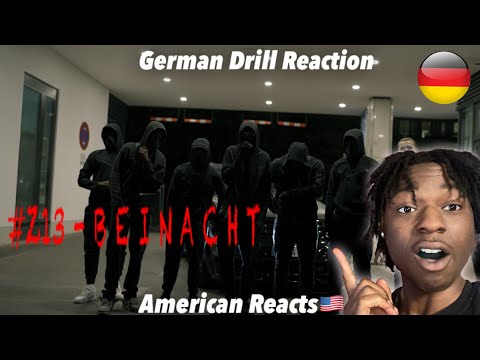American Reacts to German Drill! #Z13 B E I N A C H T (feat.Phantøm) - Emlo X Kaydo (Prod. By Dejo)