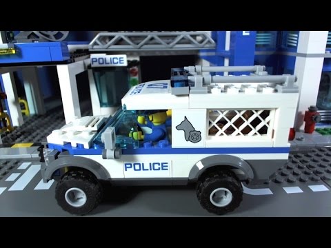 Vidéo LEGO City 60048 : L’intervention de l'unité cynophile