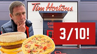 I Review Tim Hortons Breakfast - Horrendous!