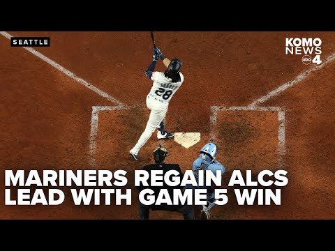 Mariners a win from first World Series, beat Blue Jays behind Suárez's grand slam for 3-2 ALCS lead