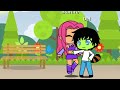 Del Is Poking Starfire S Belly Button