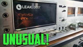 IT SLIDES! Leak 3007 Slide Eject Cassette Deck - Service, Repair & Calibrate