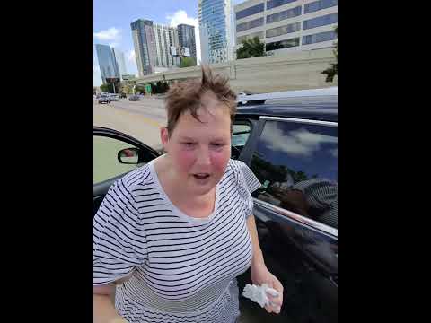 She Changed her Tire on the Highway Faster than most Men. #roadside #help #facts #shorts #reels #fyp