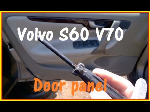 Volvo S60 V70 XC70  Door Panel Removal 2001-2009