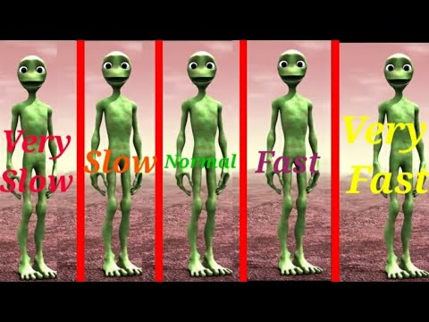Dame Tu cosita song Very Slow, Slow, Normal, Fast and very fast