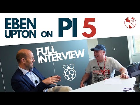 YouTube Thumbnail for Eben Upton on the new Raspberry Pi 5