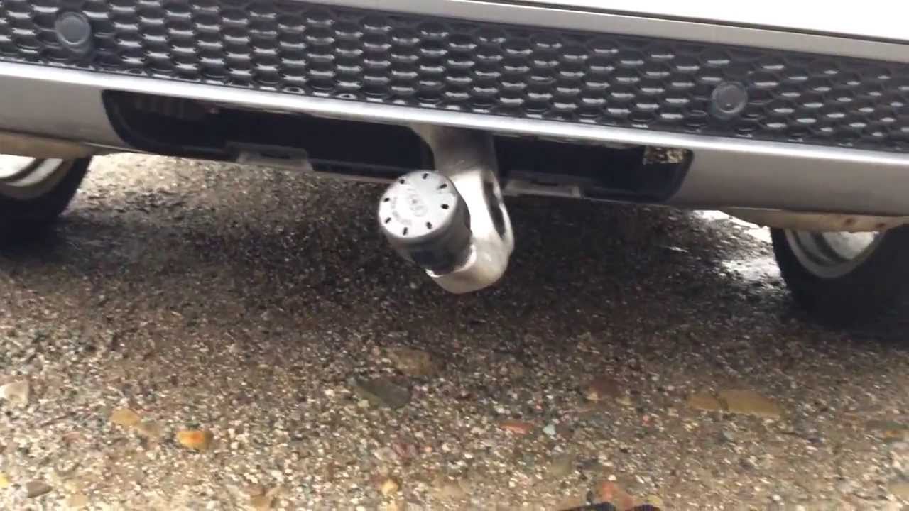 Watch video Audi Q5 2008 hidden swivel tow bar system Now Audi Q5 2008 hidden swivel tow bar system
