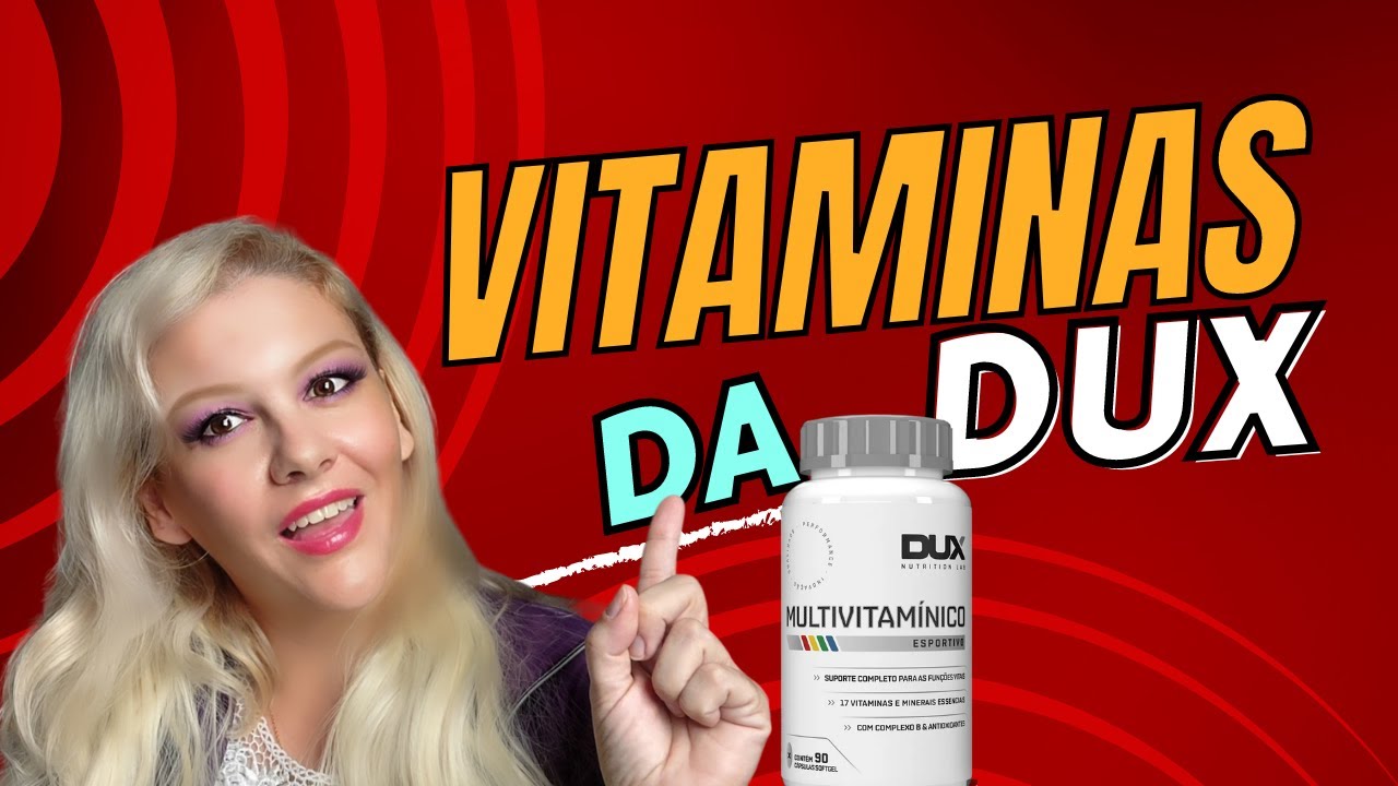 Miniatura da avaliação em vídeo de Suplemento Curcuma Bio Curcumin 30 Cápsulas Dux Nutrition