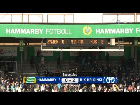 HJK TV: Hammarby - HJK 0-2