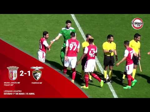 SC BRAGA B 2-1 PORTIMONENSE SC