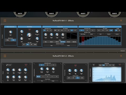 Apps 4Pockets NuRack [15 modules] DigiKeys DigiStix HQ (iPad5 - Zé Osório)