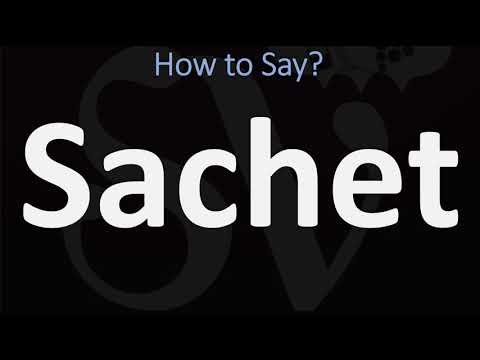 How to Pronounce Sachet? (CORRECTLY)