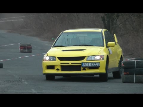 Super Sprint Kaczyce 2015 - Grzegorz Szpandrzyk Anna Sikora Mitsubishi Lancer by OesRecords