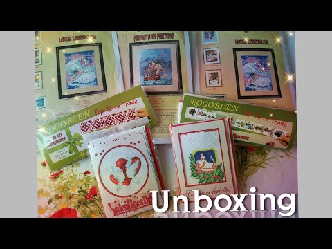 #Unboxing - New Gobelin and Cross stitch kits