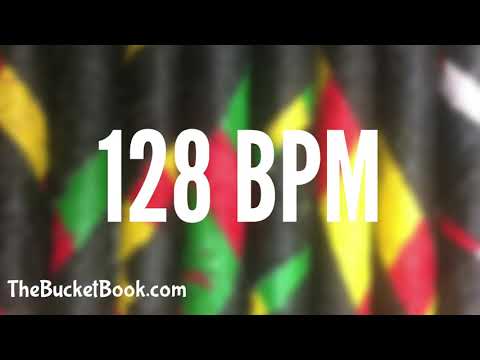 Bucket Drumming Backing Track - 128 BPM