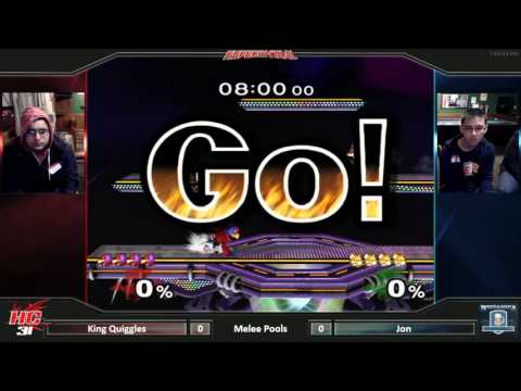 HC31 Melee Pools: King Quiggles (Falco) vs Jon (Fox)