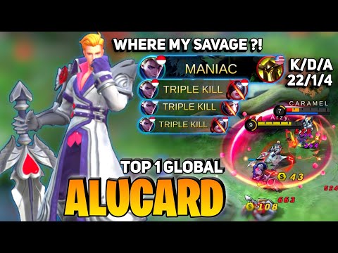 Alucard Show No Mercy, MANIAC 22 Kills [Top 1 Global Alucard] By A R Z Y. - Mobile Legends