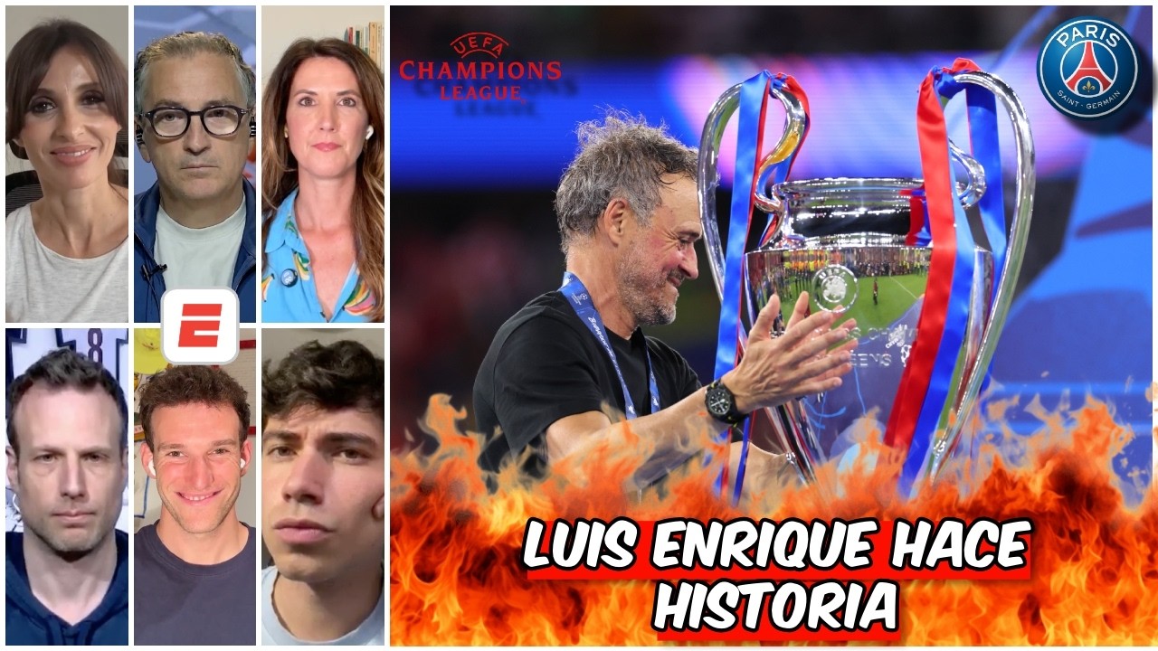 LUIS ENRIQUE es el MEJOR DIRECTOR TÉCNICO del MUNDO y YA NO hay DEBATE | Champions League