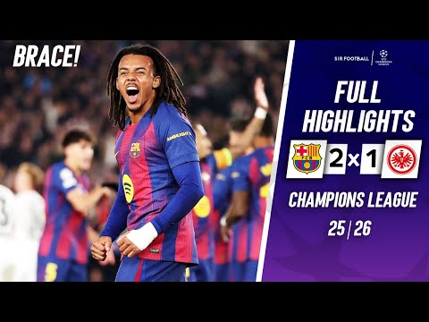 Barcelona vs Eintracht Frankfurt 2-1 - Highlights & Goals - 2025