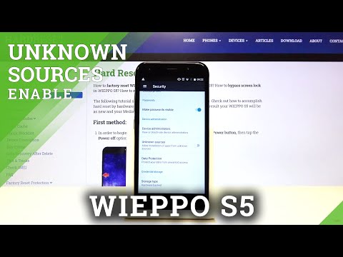 How to Allow Unknown Sources on WIEPPO S5? - Install Unknown Apps