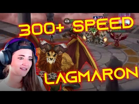 OP LAGMARON +300 SPD Damage Test || Summoners War [Deutsch/German]