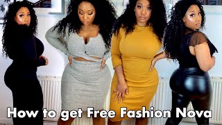 HOW TO GET SPONSORED BY FASHION NOVA GET FREE CLOTHES| Monroe XO