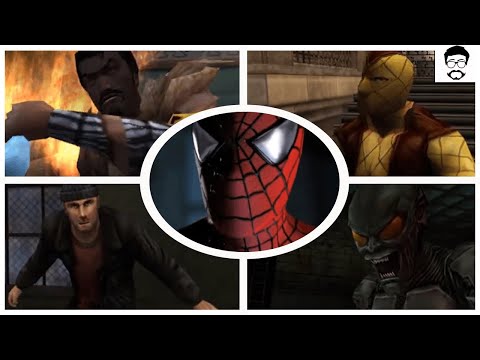 Spider-Man (2002) All Bosses + Ending (XBOX)