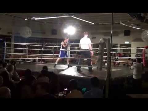 Boxing fight: M.Kostecki-O.Flodin(Sweden,Oskarshamn)