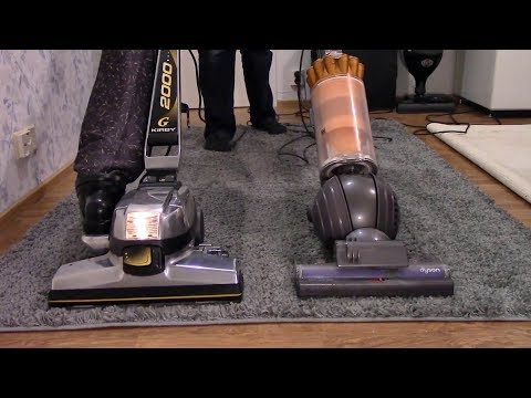 55 cfm vs 121 cfm (Dyson vs Kirby)