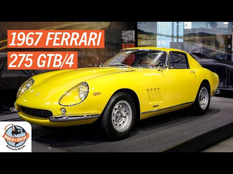 Just One of Three Hundred! Rare 1967 Ferrari 275 GTB/4
