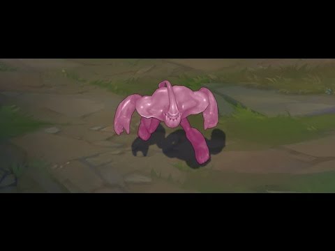 Pool Party Zac & Zac Sweet Chroma - League of Legends LOL PBE (Pink, Orange, Black)