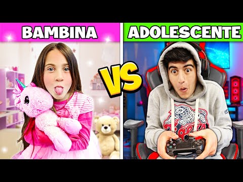 CHILDREN VS TEENAGERS FOR 24 HOURS!