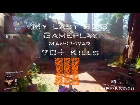 Last Black Ops 3 Gameplay | Man-O-War | 70+ Kills