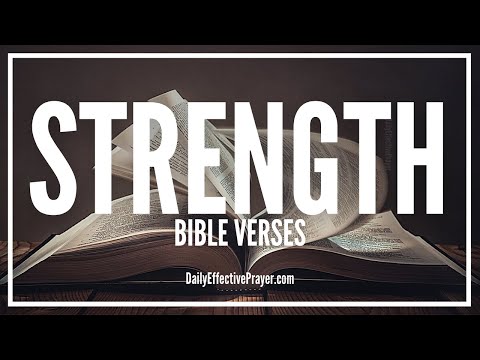 Bible Verses On Strength | Scriptures For Strength (Audio Bible) Video