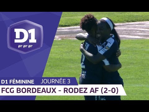 J3 : FCG Bordeaux - Rodez AF (2-0) / D1 Féminine