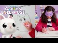 Gabby S BLINDFOLDED Drawing Challenge GABBY S DOLLHOUSE