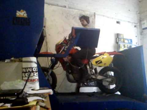 Honda XR650R HRC dyno'd at Houghton Motorcycles