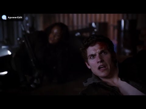 Teen Wolf 3x01 'Tattoo' Braeden helps Isaac get away from the Twins