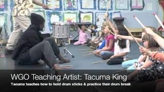 Tacuma King teaches at What's Goin' On