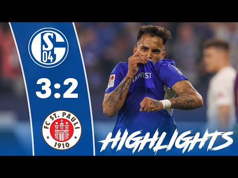 FC Schalke 04 Gelsenkirchen 3-2 FC Sankt Pauli Ham...