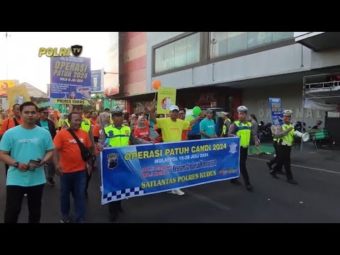 POLICE ART OPS PATUH CANDI 2024 SATLANTAS POLRES KUDUS