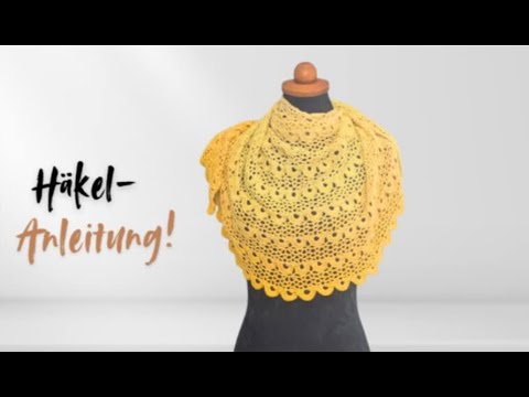 Tuch Nr.62  *  Rundes Tuch-wunderschön* gehaekelt